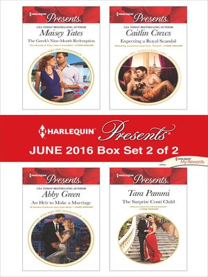 cover image of Harlequin Presents June 2016, Box Set 2 of 2